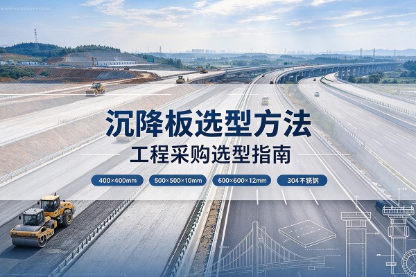 西区沉降板选择方法